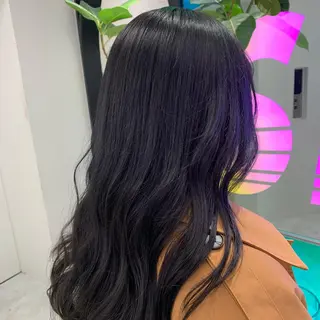 セミロング カラー ヘアアレンジ メンズ キッズ ネイル マツエク・マツパ 💕トレンドうる艶髪 💕TUNE銀座のヘアスタイル