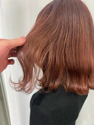 ミディアム カラー lani 天神大名/ブリーチのヘアスタイル