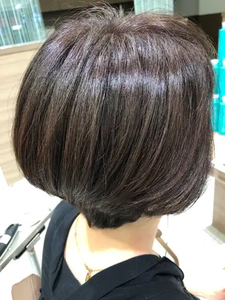 ショート カラー 大人女性のショート ・ボブ✂︎沼尻典祥のヘアスタイル