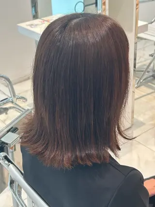 ミディアム スパイキーショート／ パーマ平松秀門のヘアスタイル