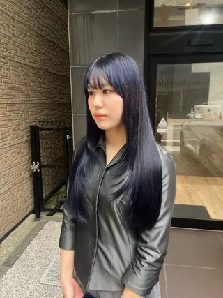 ロング カラー 番匠 海遊のヘアスタイル