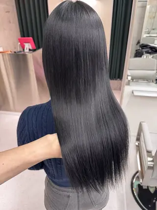 ロング 韓国ヘア特化 TAKESHIのヘアスタイル