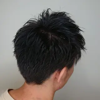 メンズ カラー パーマ ヘアアレンジ ブリーチ/ヘアケア/ 艶髪/イギチハルのヘアスタイル