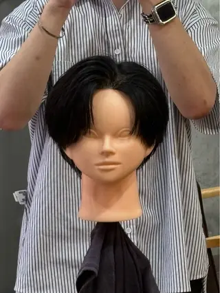 ショート パーマ メンズ 韓国風メンズ/毛流れ ヘアなら須田龍世のヘアスタイル