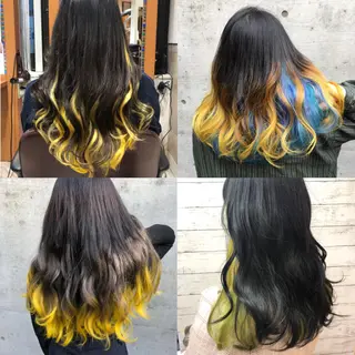 ロング カラー 韓国ヘア🤍髪質改善 🇰🇷AKANEのヘアスタイル