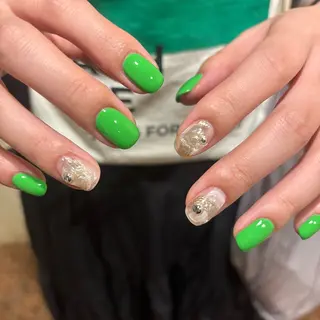 ネイル カメレオン京橋🌻 草葉由佳のネイルデザイン