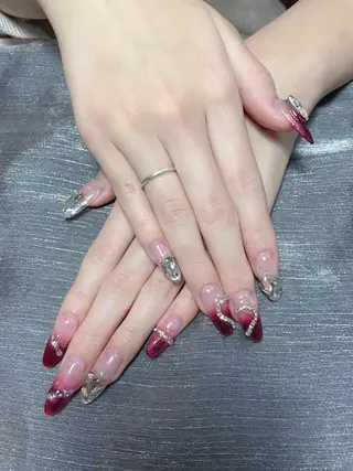 ネイル FanFan 長さ出し専門のネイルデザイン