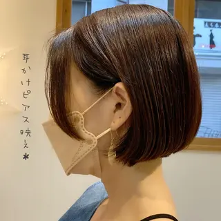 ショート カラー en't所属・【女性指名No.1】 西口直子のヘアスタイル