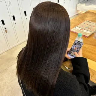 ロング カラー メンズパーマ/ メッシュ📍ﾕﾘのヘアスタイル