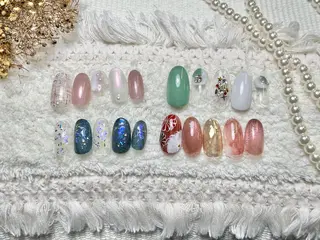 ネイル ネイルPetit Ribbonのネイルデザイン