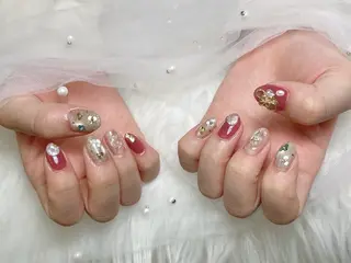 ネイル 【Eclat ｴｸﾗ】nail＆beauty所属・Eclat〔ｴｸﾗ〕 MOEKA𝜗𝜚*のネイルデザイン