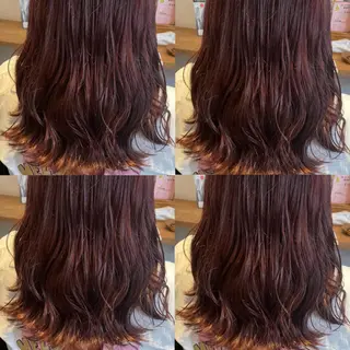 ミディアム カラー Minami. 🩵 再現性特化ヘアのヘアスタイル