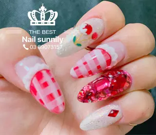 ネイル 長さだし専門店 M2　rikaのネイルデザイン