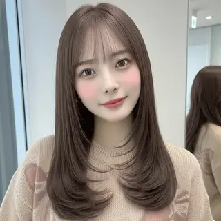 ロング 髪質改善 竹川裕太のヘアスタイル