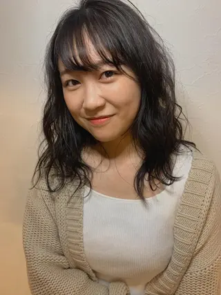 ミディアム カラー m ā l o.🌷 サカモトマイコのヘアスタイル