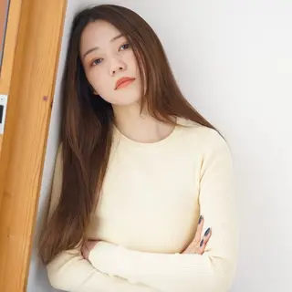 ロング カラー パーマ 髪質改善ストレート✨ パーマヘア✨YUKIのヘアスタイル