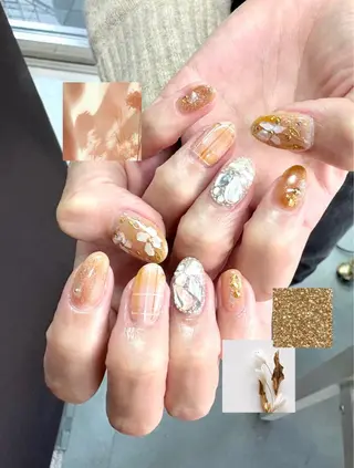 ネイル Nailsalon mui.所属・中家 亜紗子のネイルデザイン