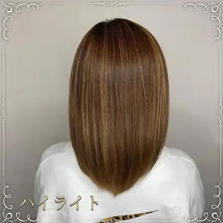 ミディアム カラー ヘアアレンジ Agu hair milo所属・🥀寒色女神 山口玲奈🥀のヘアスタイル