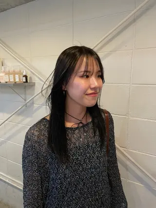 カラー ﾁｶｼﾂ/ ﾌｳｶのヘアスタイル