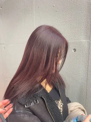 ミディアム カラー ヘアアレンジ MARIO HAIR DESIGN所属・艶カラー/レイヤー /ボブ🌒Ameriのヘアスタイル