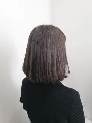 ミディアム カラー sepiage trois所属・酒井 亜希のヘアスタイル