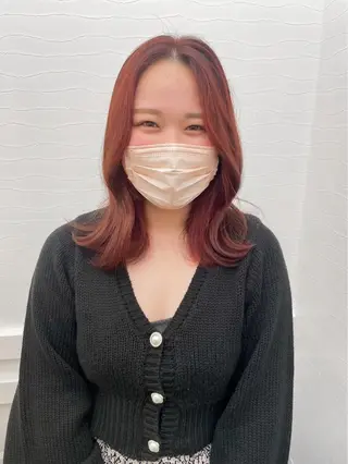 ミディアム カラー Mintleaf 💛MAYUKOのヘアスタイル