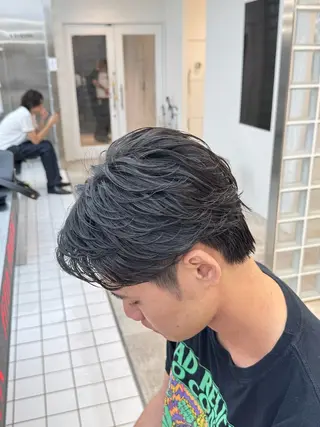 ショート パーマ fifth 児玉達哉 当日予約🙆のヘアスタイル