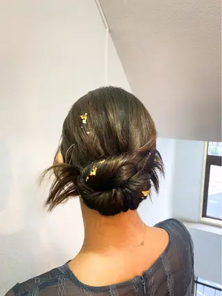 ヘアアレンジ iLuce所属・hair make もりした　ゆうのヘアスタイル