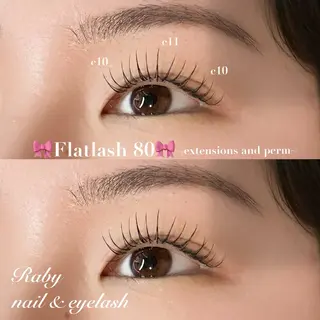 マツエク・マツパ Raby所属・Raby tomokaのマツエク・マツパデザイン