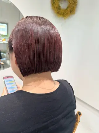 ショート 野中 久美子のヘアスタイル