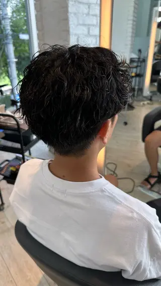 パーマ メンズ Yamato/ 韓国ヘア/栄のヘアスタイル