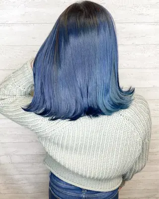 ミディアム カラー 小池 穂果/ 府中のヘアスタイル