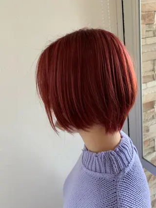 カラー 柴田 結衣のヘアスタイル