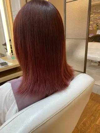 ミディアム 韓国ヘア sasugaのヘアスタイル