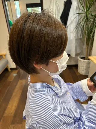 ショート 佐々木 あやかのヘアスタイル