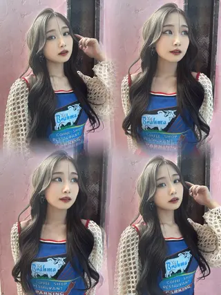 ロング 🌷ハナ🌷/ 韓国ヘア/モテ髪🎀のヘアスタイル