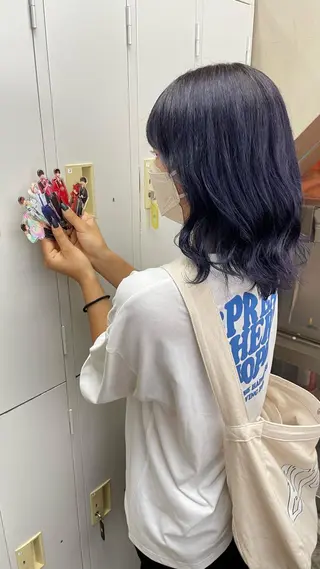 ミディアム カラー Blanche by artina川崎店所属・ゆう🫧 透明感/ハイトーンのヘアスタイル