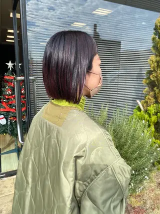 ショート 1/f hair space所属・河口 友里のヘアスタイル