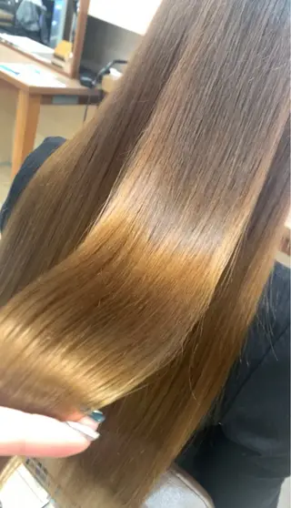 セミロング ✂カノエ厚南店 ／スタッフモデル✂のヘアスタイル