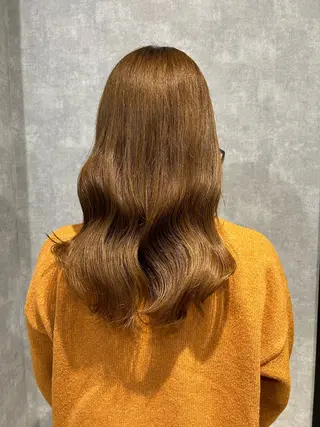 ロング 最新ケアカラー 髪質改善YUTOのヘアスタイル