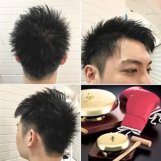 ショート メンズ "PEPPU "所属・🌈推し色派手髪 ハイトーンShinのヘアスタイル