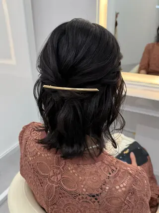 ヘアアレンジ 秋葉原コットン所属・ヘアセット 🤍AIRA🤍のヘアスタイル