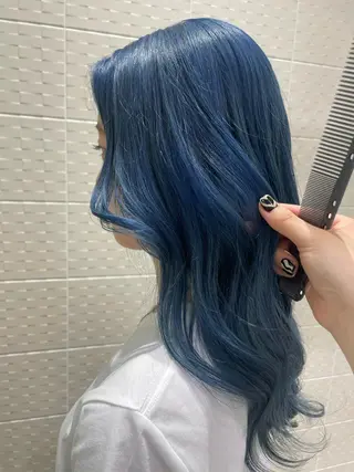 ロング カラー ZELE新瑞橋店所属・吉川 璃々花のヘアスタイル