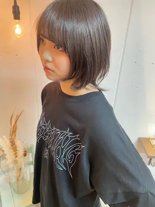 ショート 京都美容師 塩のヘアスタイル