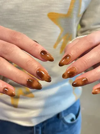 ネイル Hata nail 🎀個性派ニュアンスのネイルデザイン