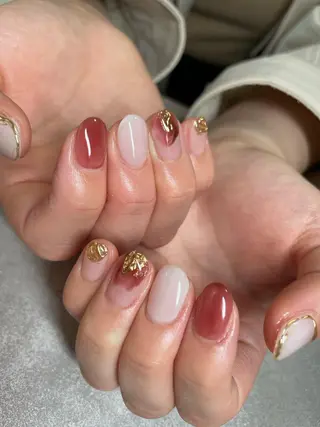 ショート ネイル Ｍ☆NAIL asamiのネイルデザイン