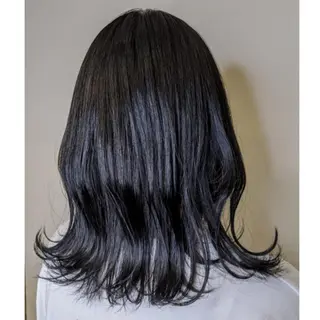 ミディアム arte pelo 辻のヘアスタイル