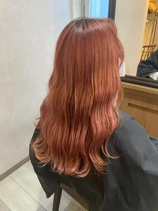 ロング カラー パーマ 【enn】 小橋 彩香のヘアスタイル