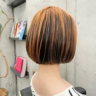 ショート カラー ✂︎ウルフ・ショート ✂︎MIKUNIのヘアスタイル