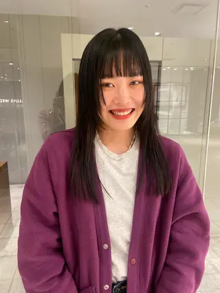 ロング 松村 澪里のヘアスタイル